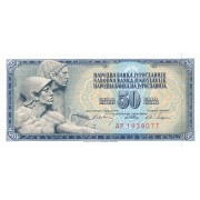 Jugoslavija. 1968 m. 50 dinarų. P83c. UNC