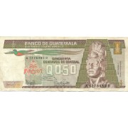 Gvatemala. 1987 m. 1/2 ketsalio. VF-