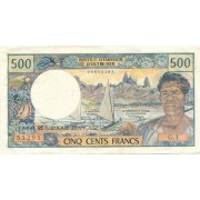 Taitis. 1970 m. 500 frankų. VF-