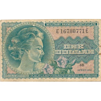 JAV. 1970 m. 1 doleris. VF-