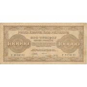 Lenkija. 1923 m. 100.000 markių. VF-