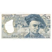 Prancūzija. 1991 m. 50 frankų. VF-