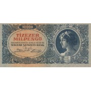 Vengrija. 1946 m. 10.000 pengo. VF
