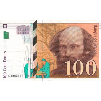 Prancūzija. 1997 m. 100 frankų. VF