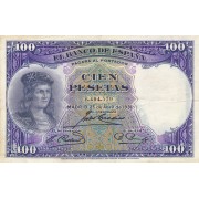 Ispanija. 1931 m. 100 pesetų. VF-