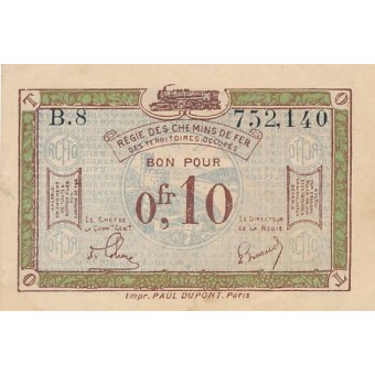 Prancūzija. 1923 m. 0,10 franko. VF