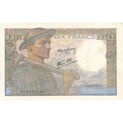 Prancūzija. 1947 m. 10 frankų. VF-