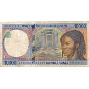 Kamerūnas. 2000 m. 10.000 frankų. VF-