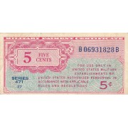 JAV. 1947-1948 m. 5 centai. VF