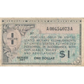 JAV. 1946-1947 m. 1 doleris. F