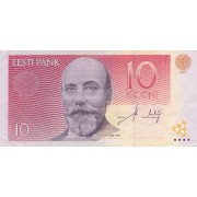 Estija. 2007 m. 10 kronų. VF