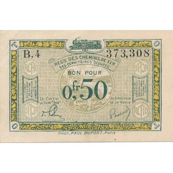 Prancūzija. 1923 m. 0,50 franko. VF
