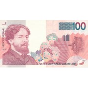 Belgija. 1995-2001 m. 100 frankų. VF
