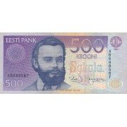 Estija. 1991 m. 500 kronų. VF-