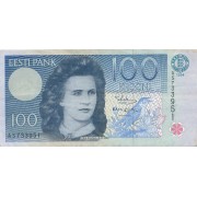 Estija. 1994 m. 100 kronų. VF-