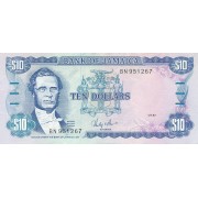 Jamaika. 1987 m. 10 dolerių. VF