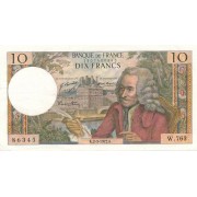 Prancūzija. 1972 m. 10 frankų. VF