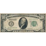 JAV. 1928 m. 10 dolerių. F