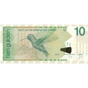 Nyderlandų Antilai. 2003 m. 10 guldenų. XF