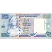 Kipras. 2004 m. 20 svarų. VF+