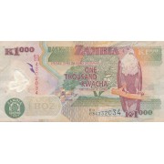 Zambija. 2009. 1.000 kvačų. VF-