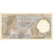 Prancūzija. 1942 m. 100 frankų. VF