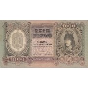 Vengrija. 1943 m. 1.000 pengo. VF-
