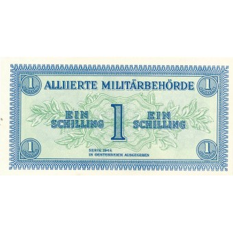 Austrija. 1944 m. 1 šilingas. aUNC