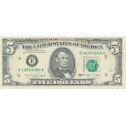 JAV. 1988 m. 5 doleriai. UNC