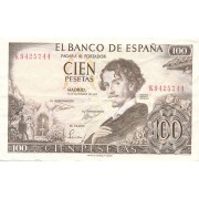 Ispanija. 1965 m. 100 pesetų. VF
