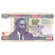 Kenija. 2004 m. 100 šilingų. XF