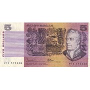 Australija. 1974-1991 m. 5 doleriai. VF-