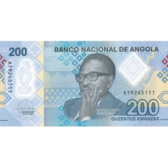 Angola. 2020 m. 200 kvanzų. UNC