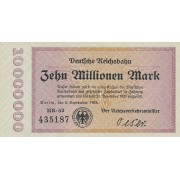 Vokietija. 1923 m. 10.000.000 markių. aUNC