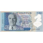 Mauricijus. 2013 m. 50 rupijų. UNC