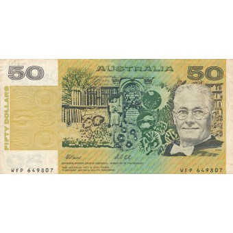 Australija. 1973-1994 m. 50 dolerių. P47h