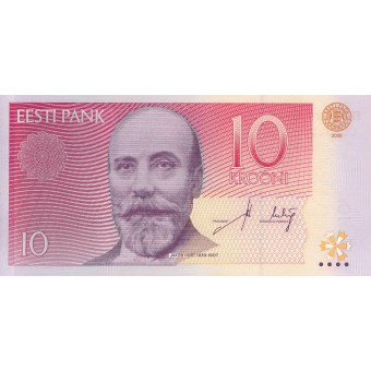 Estija. 2006 m. 10 kronų. P86a. UNC