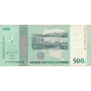 Kongo Demokratinė Respublika. 2010 m. 500 frankų