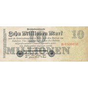 Vokietija. 1923 m. 10.000.000 markių