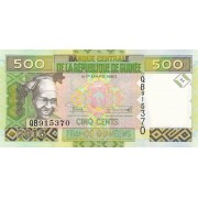 Gvinėja. 2015 m. 500 frankų. UNC