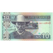 Namibija. 2001 m. 10 dolerių. P4c. UNC