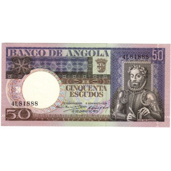 Angola. 1973 m. 50 eskudų. P105a. UNC